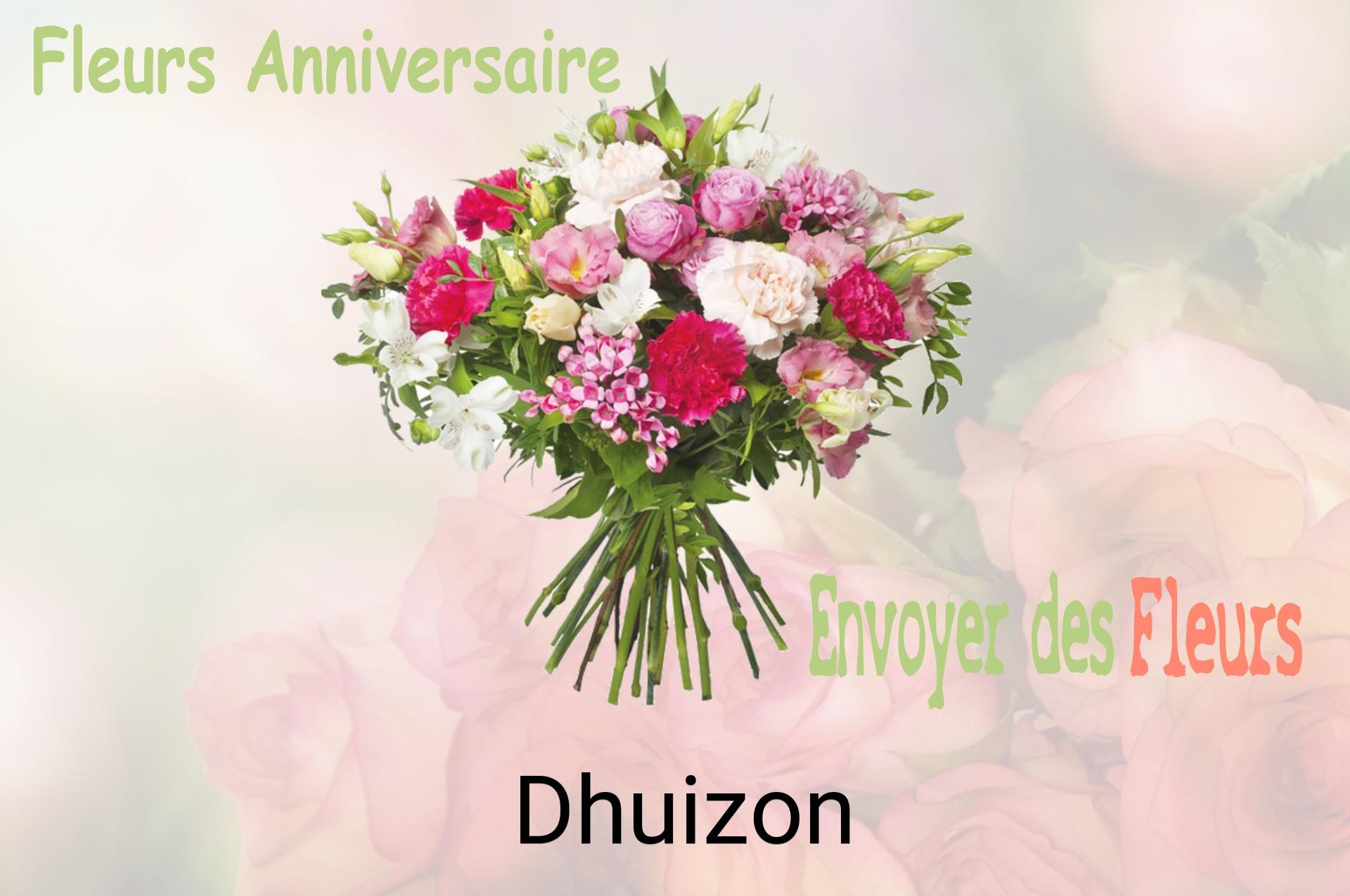 Bouquet de fleurs d’anniversaire livré à Dhuizon