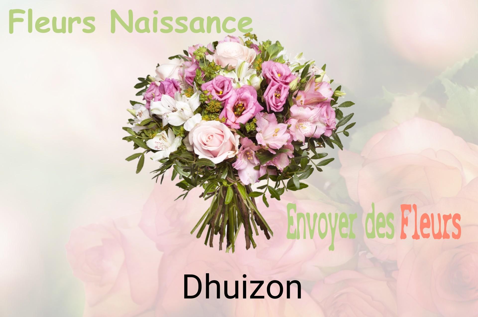Bouquet de fleurs de naissance livré à Dhuizon